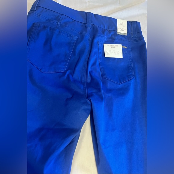 Melissa McCarthy NWT Slimming Blue Pants !! - Picture 13 of 16